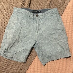 Club Monaco Linen Shorts - Men 28W
